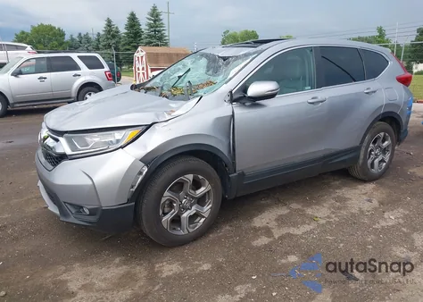 2019 Honda Cr-V Ex z USA, uszkodzony, nr VIN 2HKRW2H55KH671364